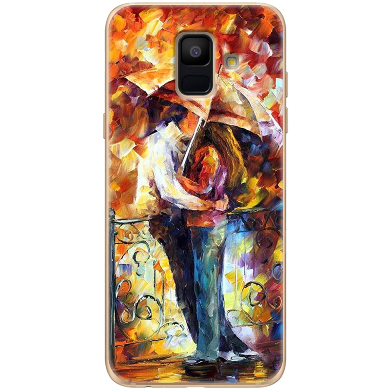 Чехол Uprint Samsung A600 Galaxy A6 2018 Kiss Under Umbrella