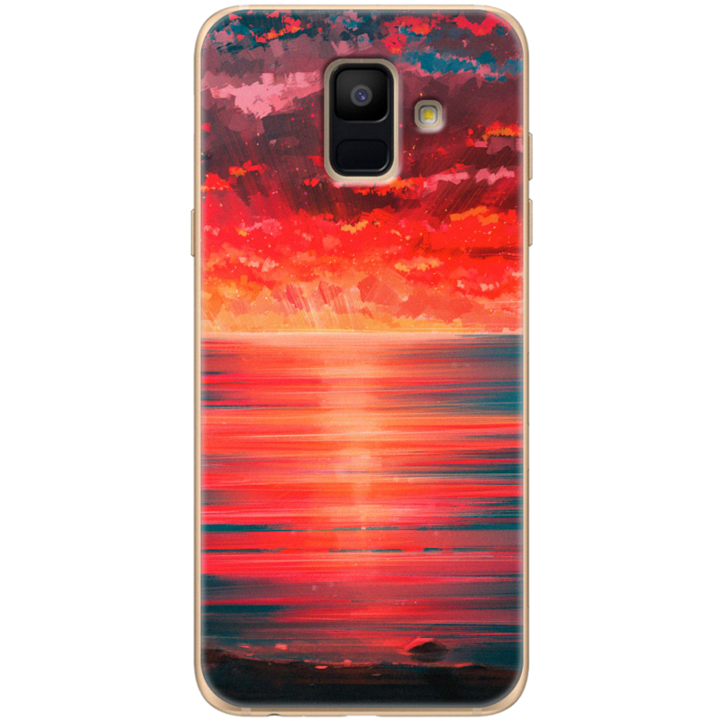 Чехол Uprint Samsung A600 Galaxy A6 2018 Seaside b