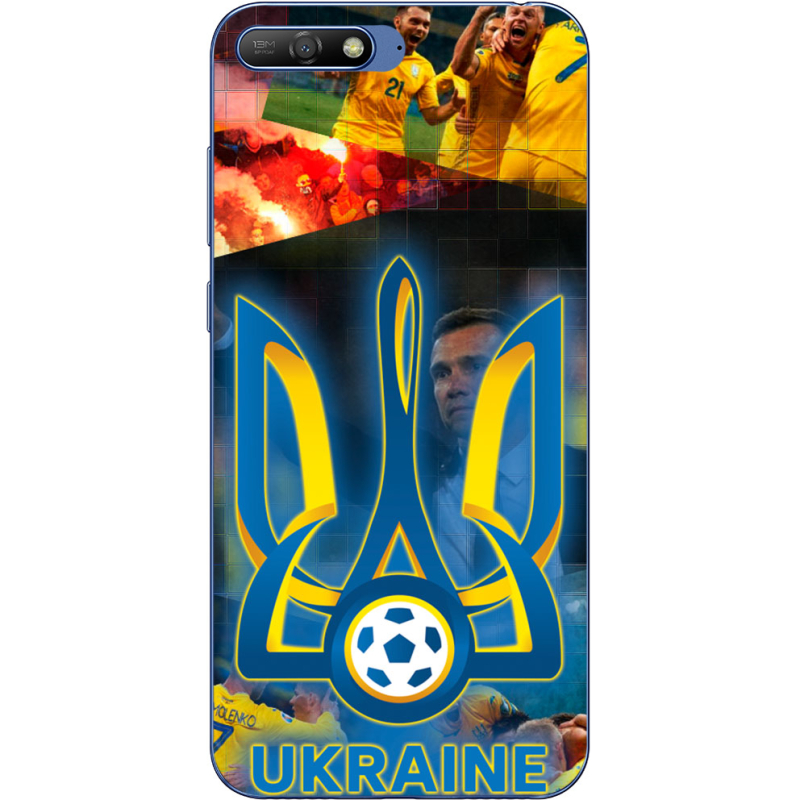 Чехол Uprint Huawei Y6 2018 UA national team