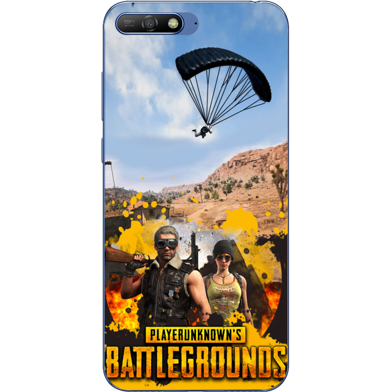 Чехол Uprint Huawei Y6 2018 Pubg parachute