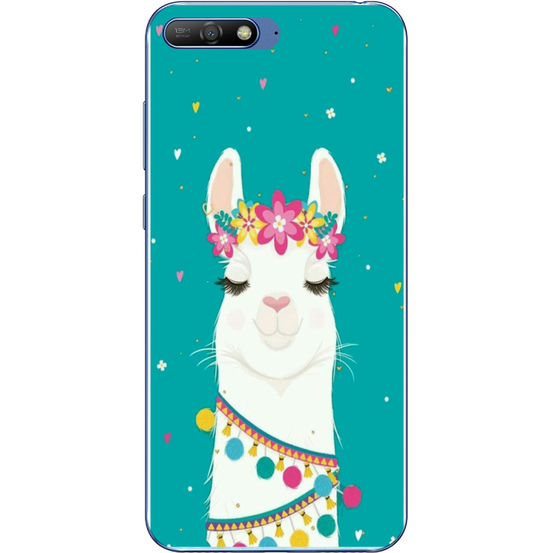 Чехол Uprint Huawei Y6 2018 Cold Llama