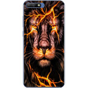 Чехол Uprint Huawei Y6 2018 Fire Lion