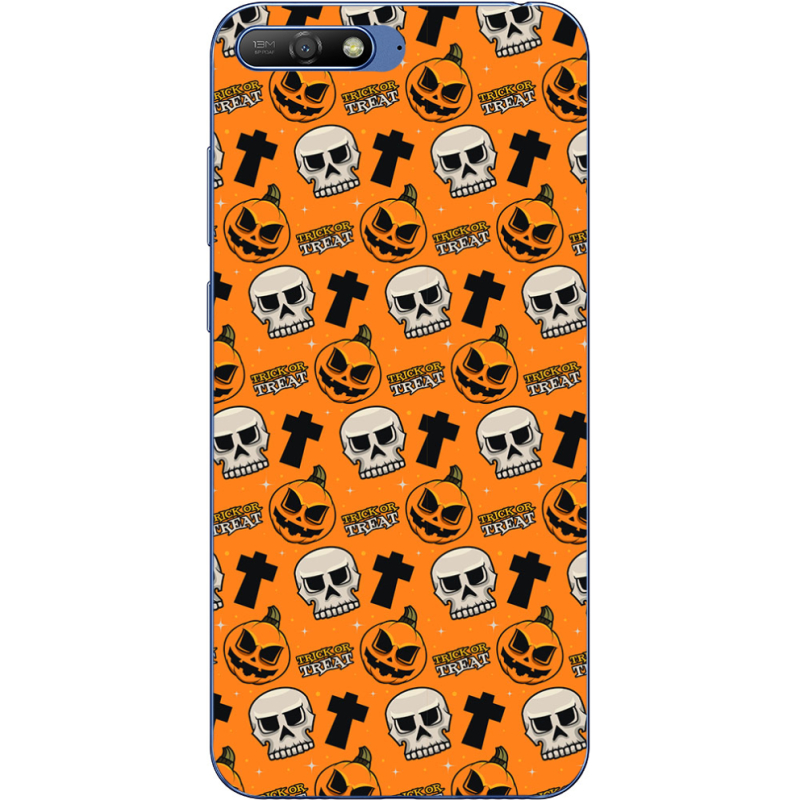 Чехол Uprint Huawei Y6 2018 Halloween Trick or Treat