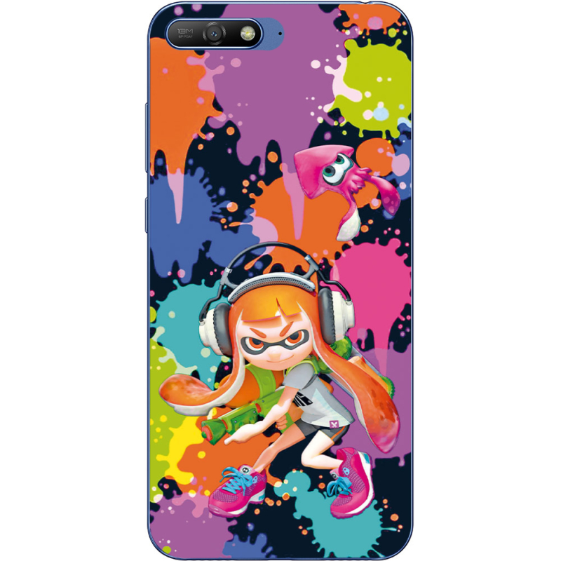 Чехол Uprint Huawei Y6 2018 Splatoon Inklings