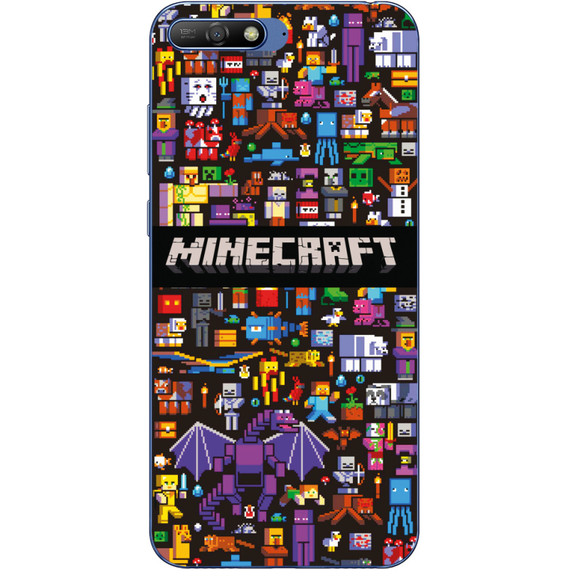 Чехол Uprint Huawei Y6 2018 Minecraft Mobbery