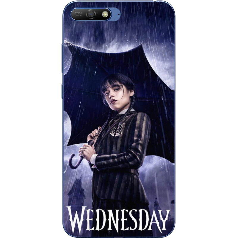 Чехол Uprint Huawei Y6 2018 Wednesday Addams