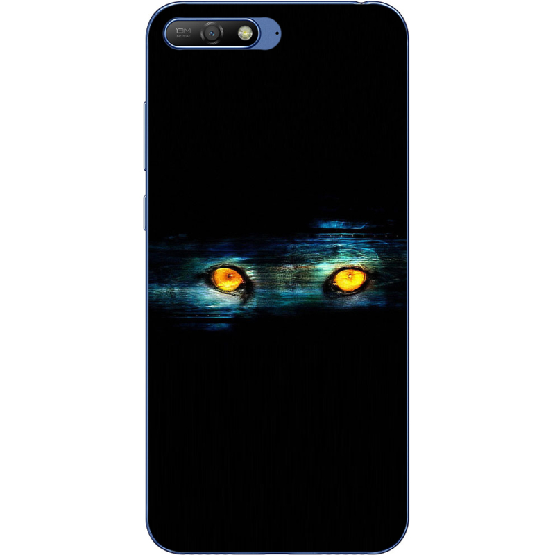 Чехол Uprint Huawei Y6 2018 Eyes in the Dark