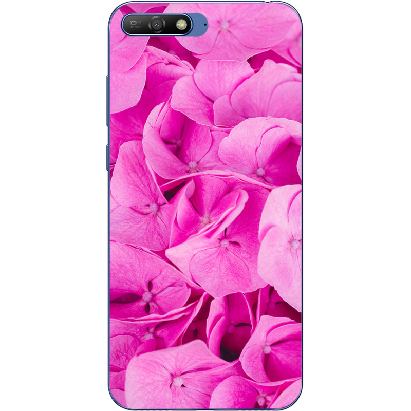 Чехол Uprint Huawei Y6 2018 Pink Flowers