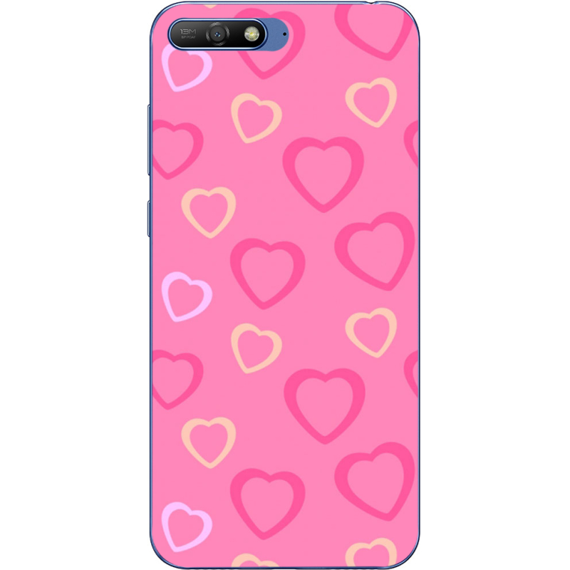 Чехол Uprint Huawei Y6 2018 Sugar Hearts