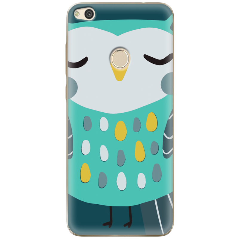 Чехол Uprint Huawei Honor 8 Lite Green Owl