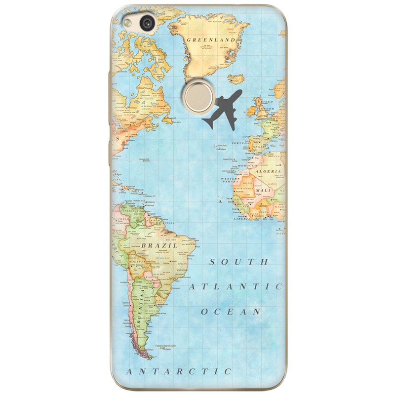 Чехол Uprint Huawei Honor 8 Lite Карта