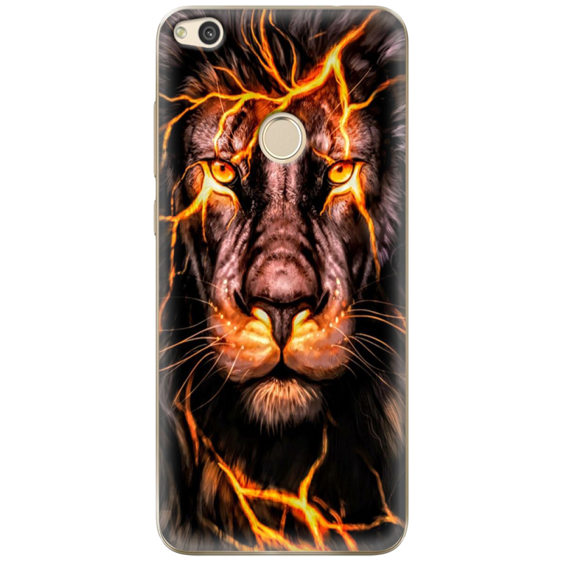Чехол Uprint Huawei Honor 8 Lite Fire Lion