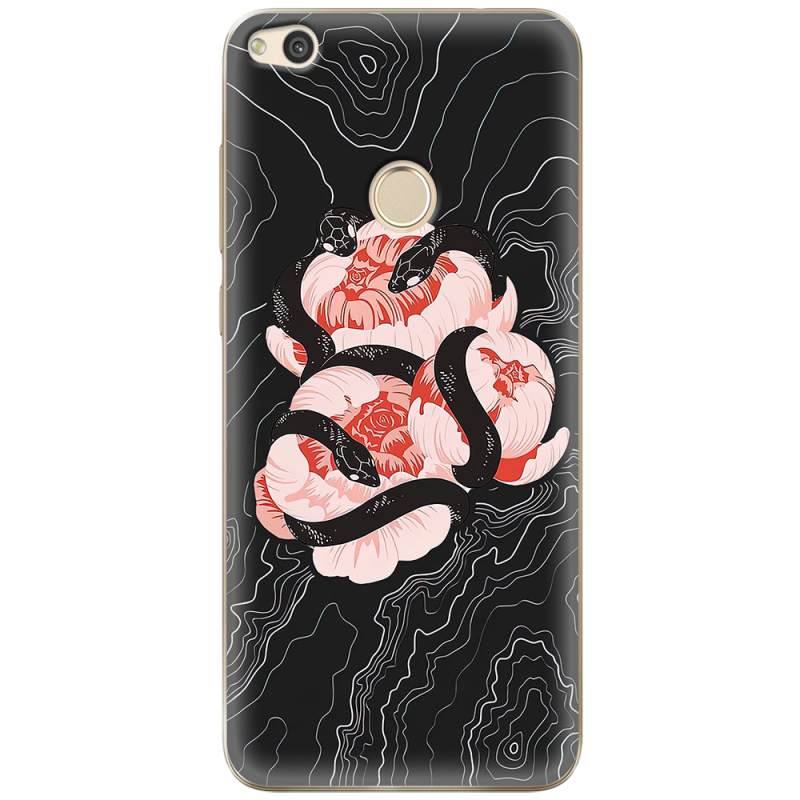 Чехол Uprint Huawei Honor 8 Lite Snake Rose