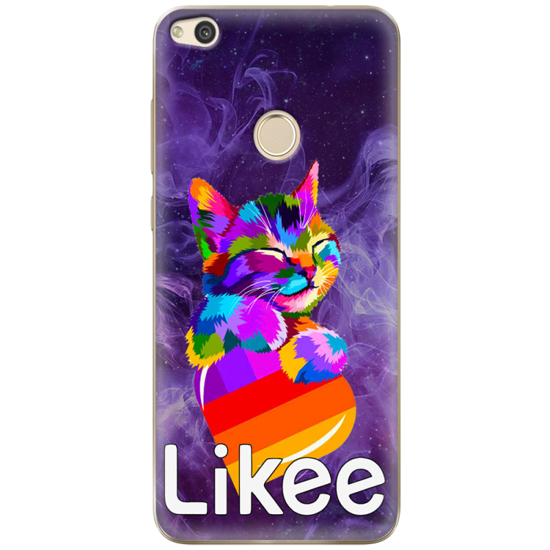 Чехол Uprint Huawei Honor 8 Lite Likee Cat