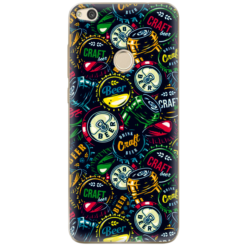 Чехол Uprint Huawei Honor 8 Lite Bottle Caps