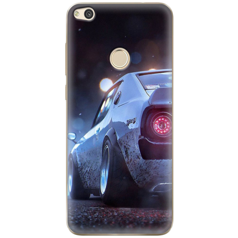 Чехол Uprint Huawei Honor 8 Lite Silver Car