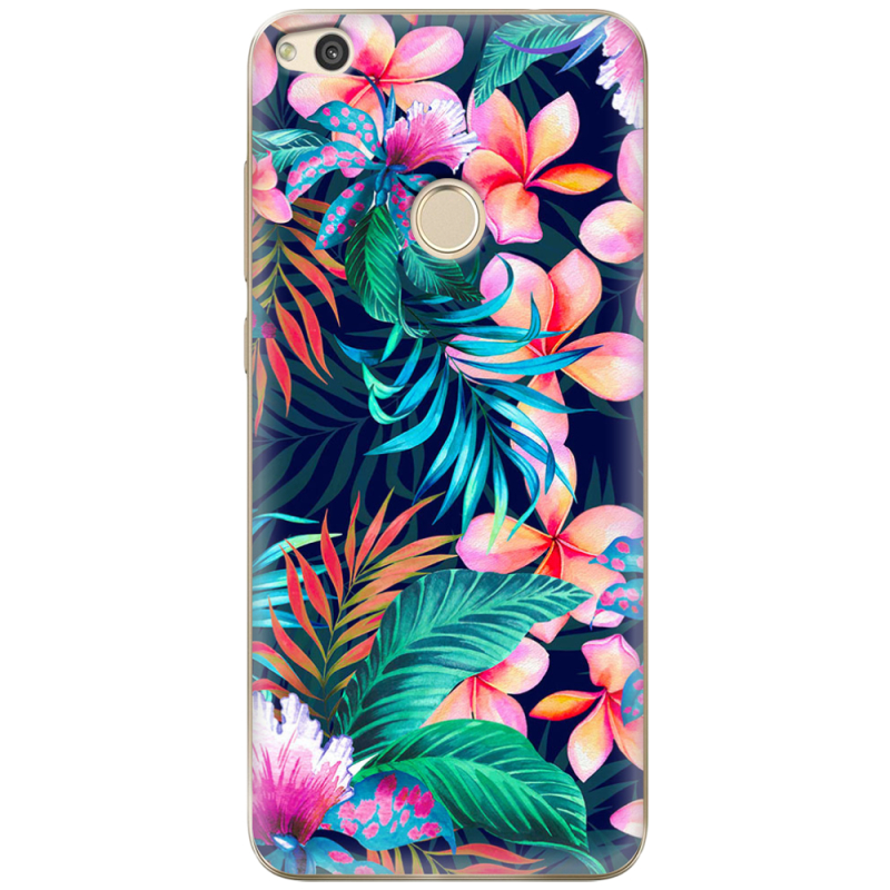 Чехол Uprint Huawei Honor 8 Lite flowers in the tropics