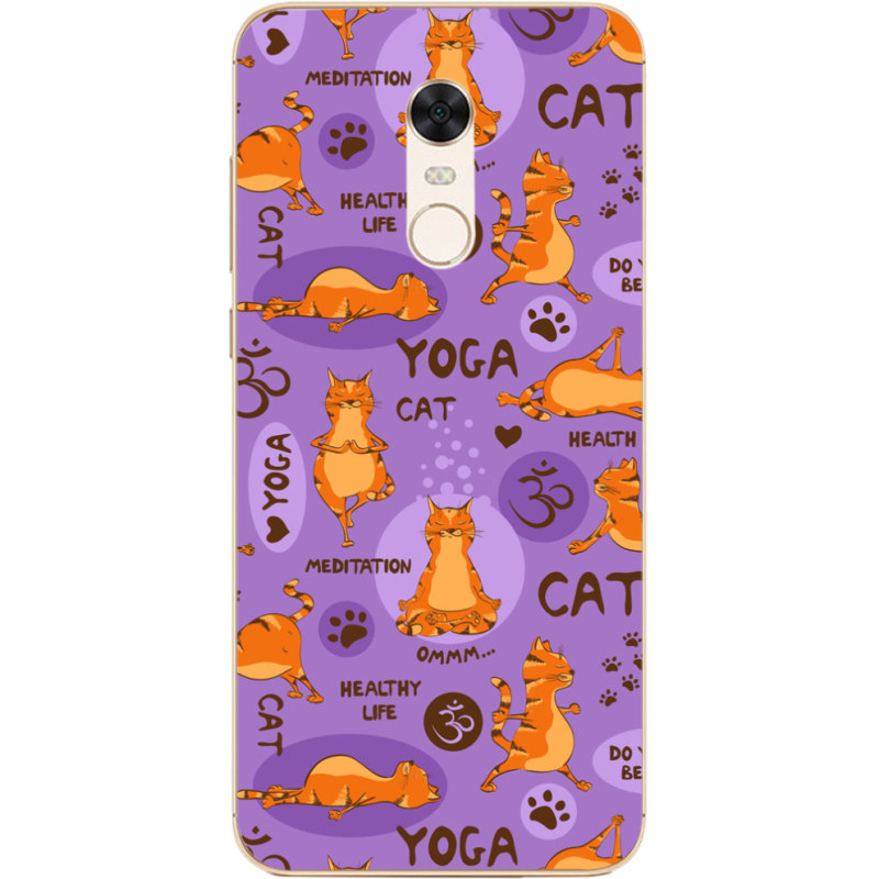 Чехол Uprint Xiaomi Redmi 5 Plus Yoga Cat