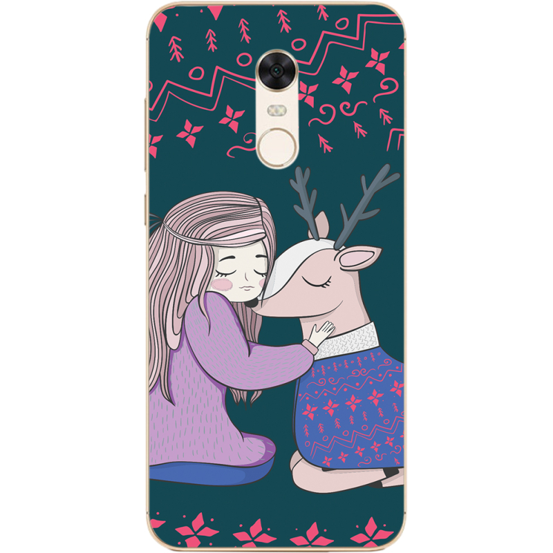 Чехол Uprint Xiaomi Redmi 5 Plus Girl and deer