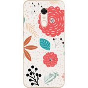 Чехол Uprint Xiaomi Redmi 5 Plus Line Flowers