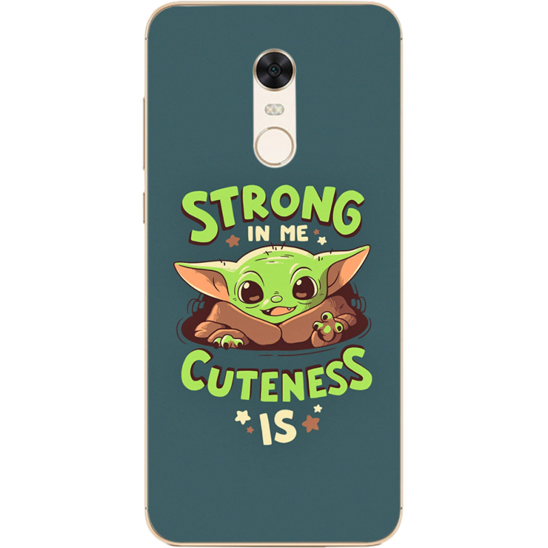 Чехол Uprint Xiaomi Redmi 5 Plus Strong in me Cuteness is