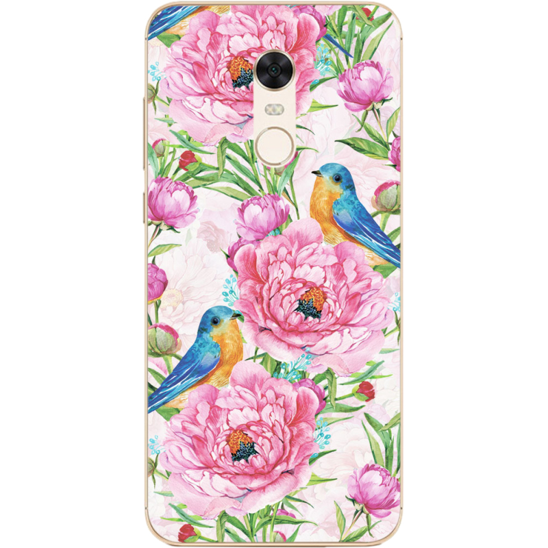 Чехол Uprint Xiaomi Redmi 5 Plus Birds and Flowers
