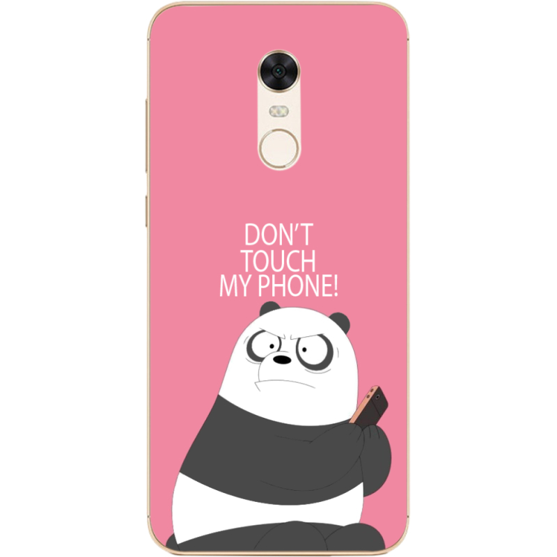 Чехол Uprint Xiaomi Redmi 5 Plus Dont Touch My Phone Panda