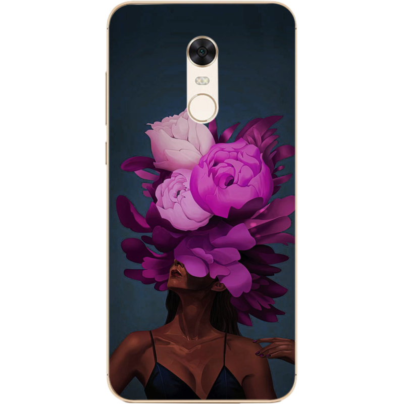 Чехол Uprint Xiaomi Redmi 5 Plus Exquisite Purple Flowers