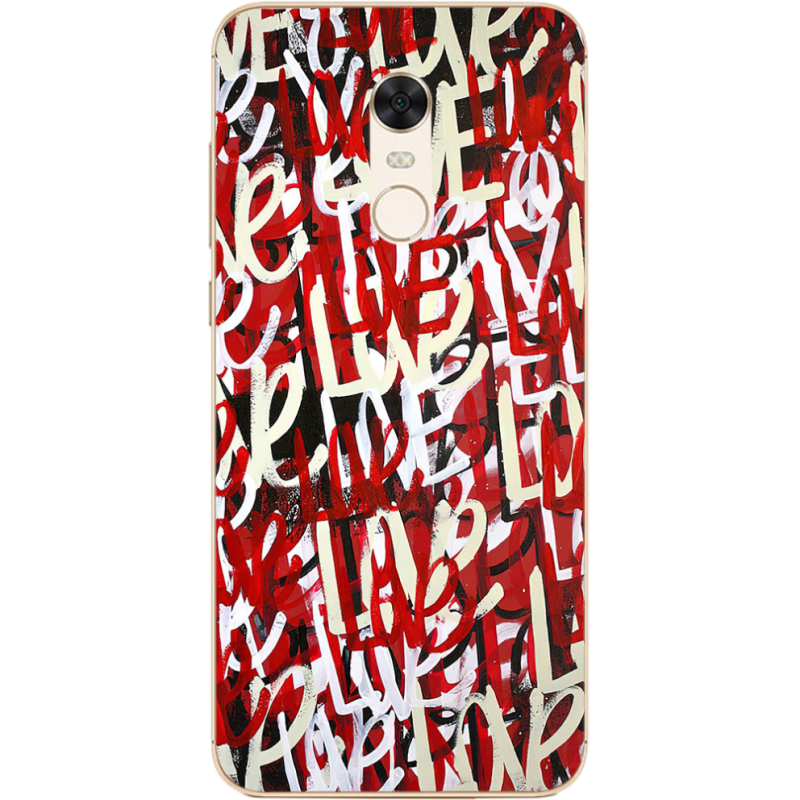Чехол Uprint Xiaomi Redmi 5 Plus Love Graffiti