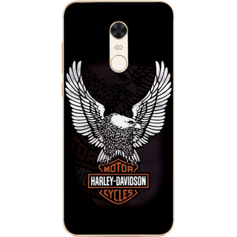 Чехол Uprint Xiaomi Redmi 5 Plus Harley Davidson and eagle