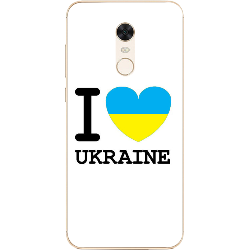 Чехол Uprint Xiaomi Redmi 5 Plus I love Ukraine
