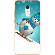 Чехол Uprint Xiaomi Redmi 5 Plus Skier Snowman