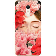 Чехол Uprint Xiaomi Redmi 5 Plus Girl in Flowers