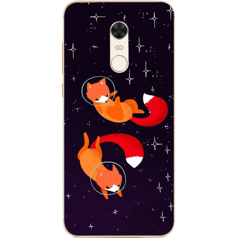 Чехол Uprint Xiaomi Redmi 5 Plus Fox-Astronauts