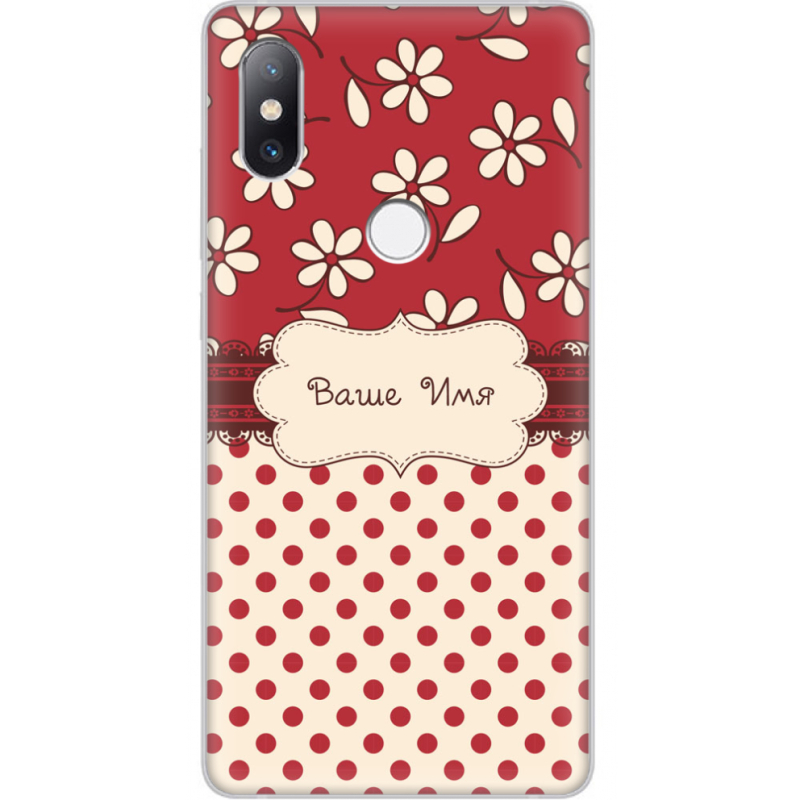 Чехол Uprint Xiaomi Mi Mix 2s Именной Polka Dots