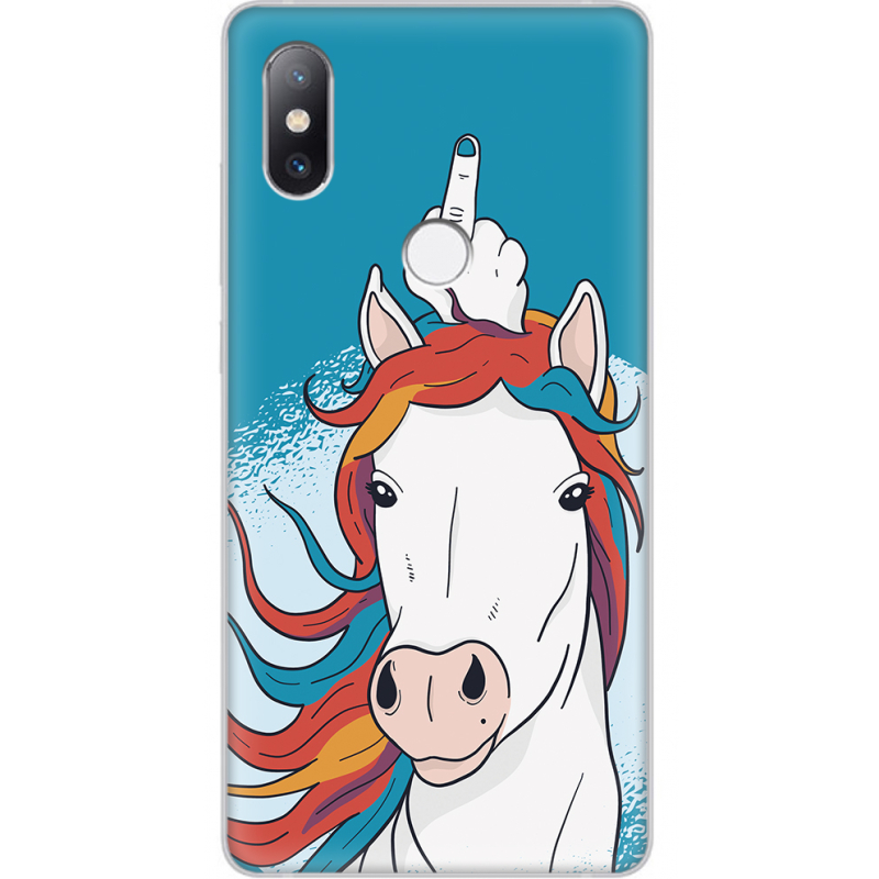 Чехол Uprint Xiaomi Mi Mix 2s Fuck Unicorn