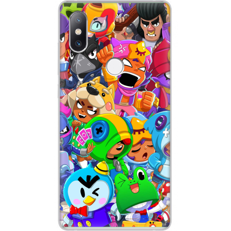 Чехол Uprint Xiaomi Mi Mix 2s friends brawl stars