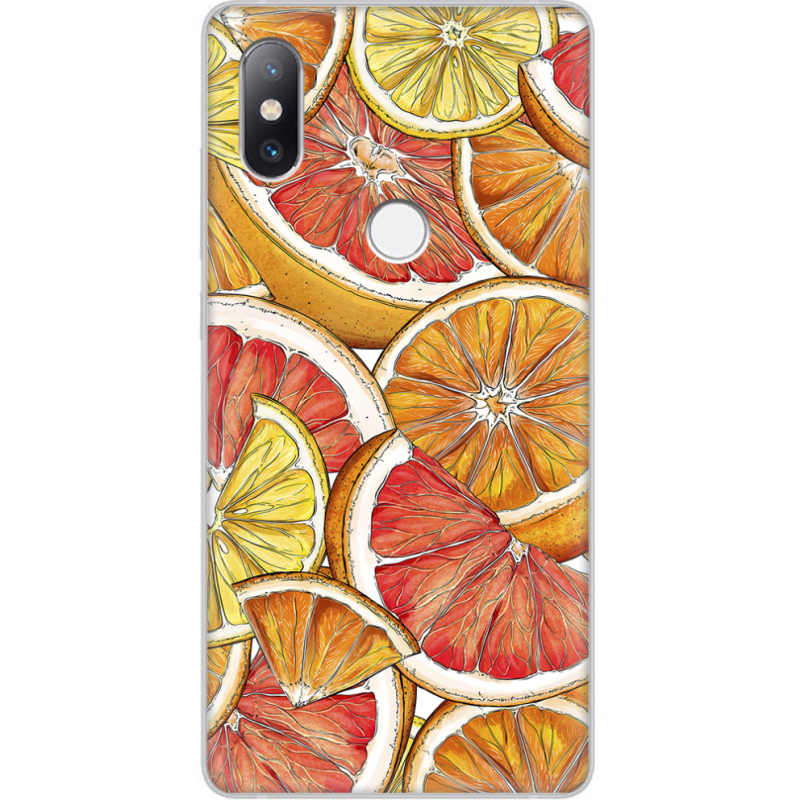 Чехол Uprint Xiaomi Mi Mix 2s Citrus Pattern