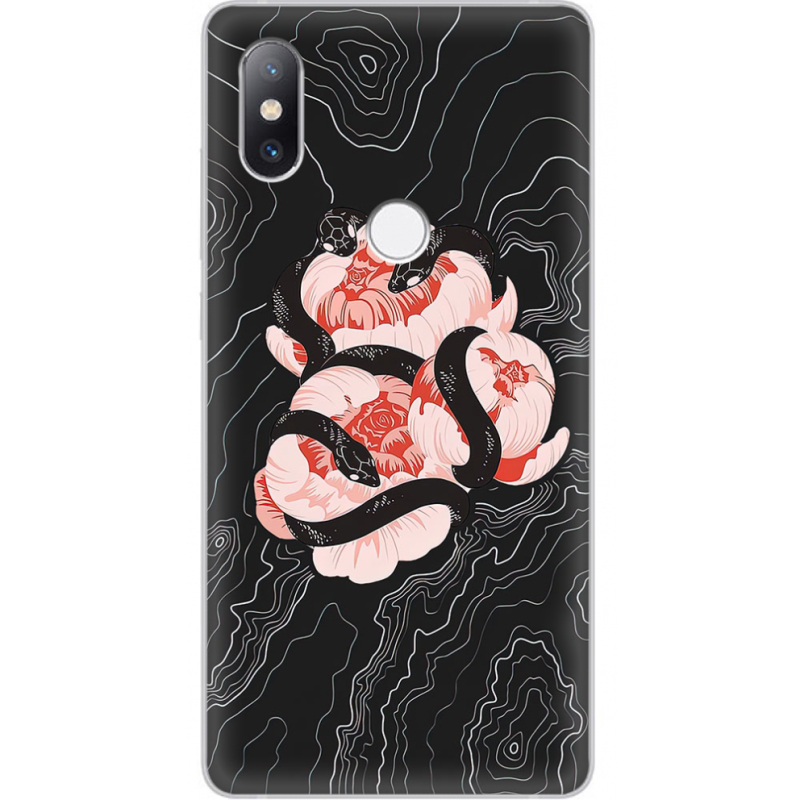 Чехол Uprint Xiaomi Mi Mix 2s Snake Rose