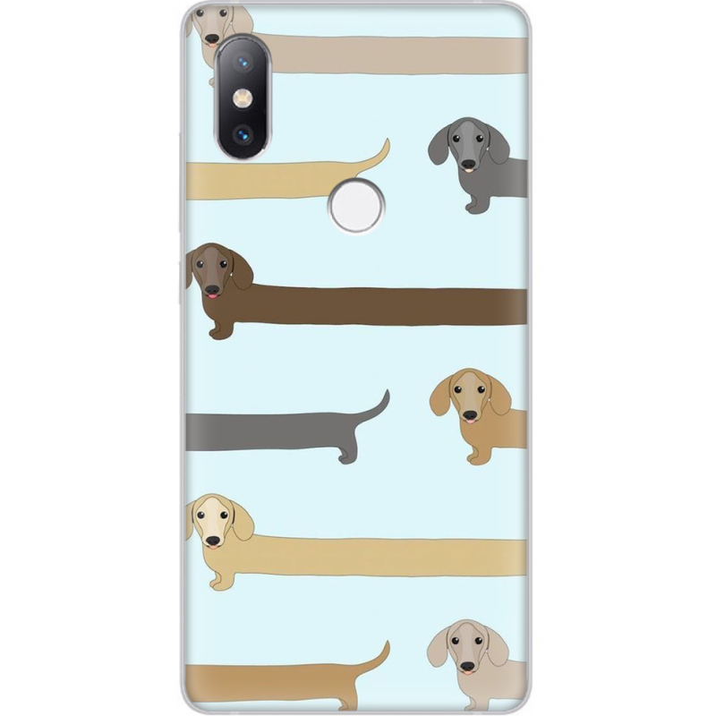 Чехол Uprint Xiaomi Mi Mix 2s Dachshund