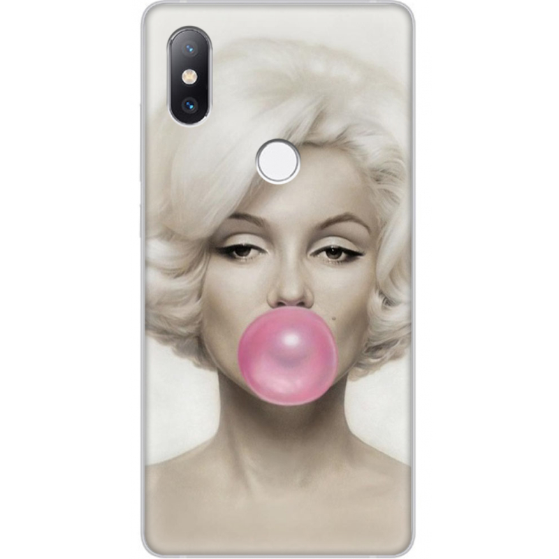 Чехол Uprint Xiaomi Mi Mix 2s Marilyn Monroe Bubble Gum
