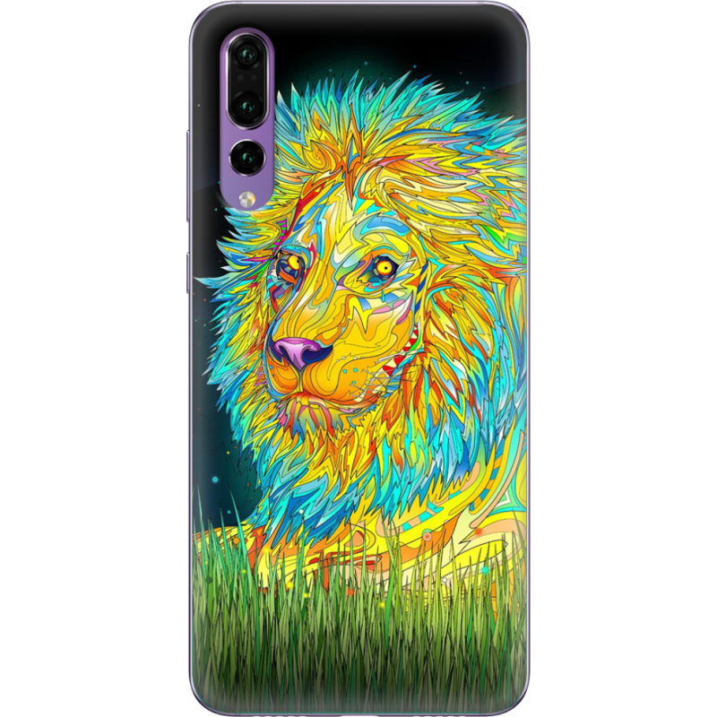 Чехол Uprint Huawei P20 Pro Moonlight Lion