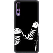 Чехол Uprint Huawei P20 Pro Black Sneakers