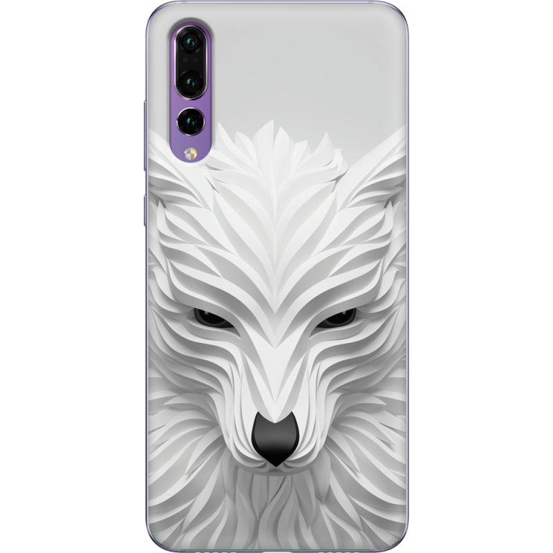 Чехол Uprint Huawei P20 Pro White Wolf