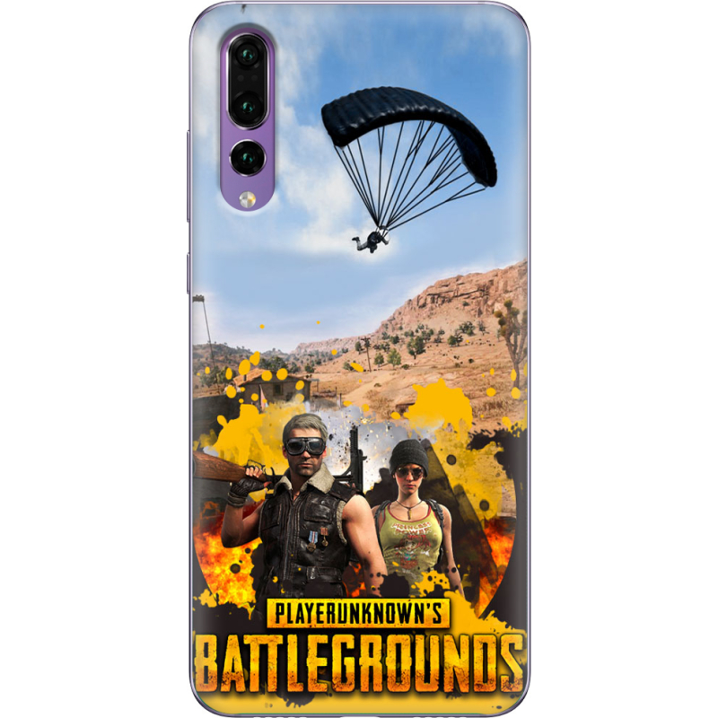 Чехол Uprint Huawei P20 Pro Pubg parachute