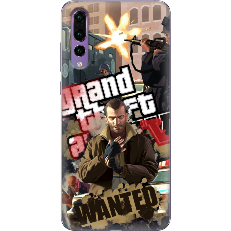 Чехол Uprint Huawei P20 Pro GTA 4