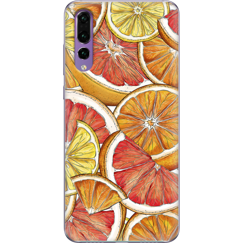 Чехол Uprint Huawei P20 Pro Citrus Pattern