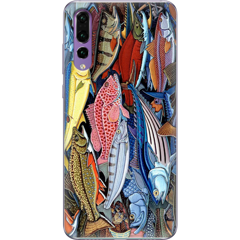 Чехол Uprint Huawei P20 Pro Sea Fish