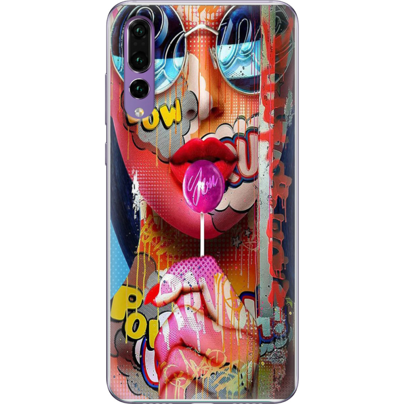 Чехол Uprint Huawei P20 Pro Colorful Girl