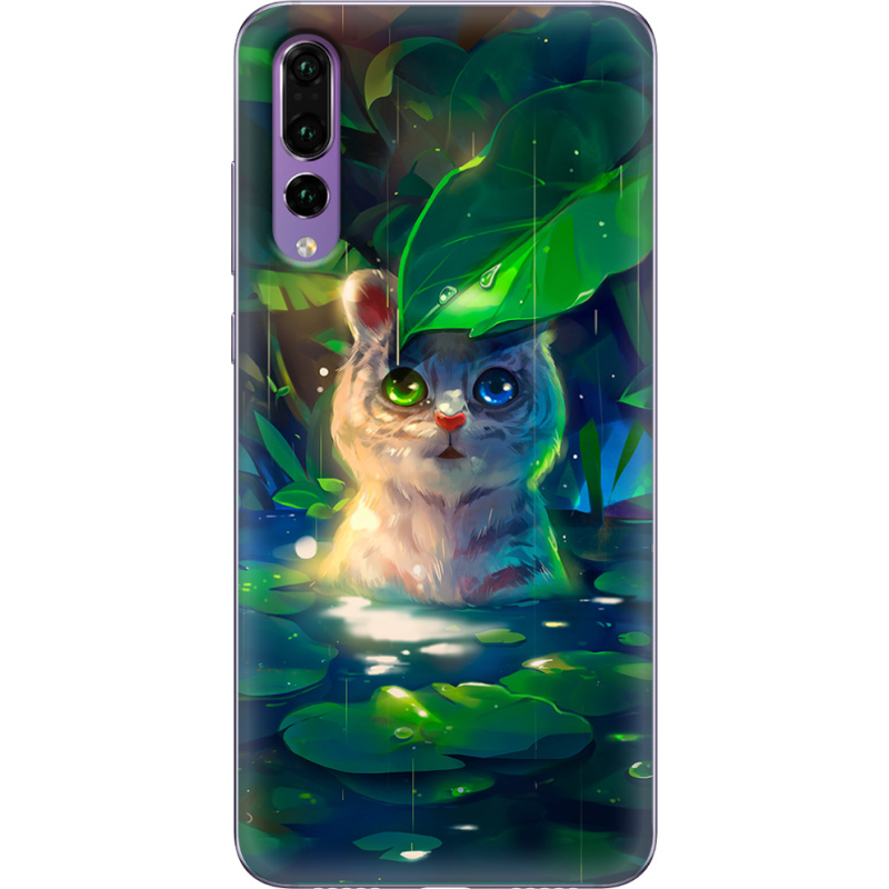 Чехол Uprint Huawei P20 Pro White Tiger Cub